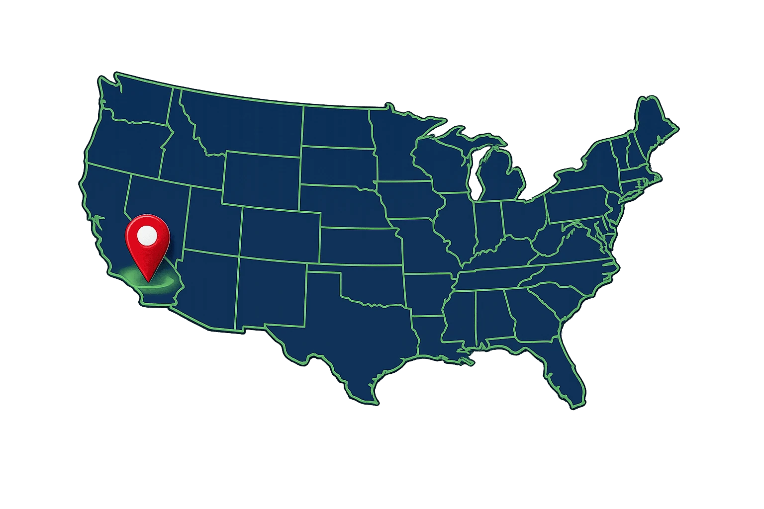 USA Coverage Map